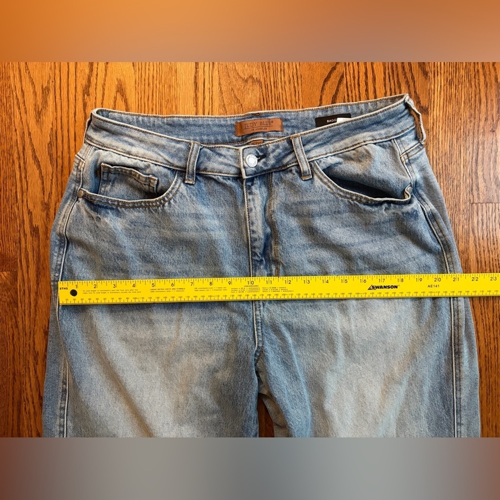 Judy Blue Wilhelmina High Waist Rigid Magic Straight Jeans Baggy- 15/32 - Picture 15 of 15